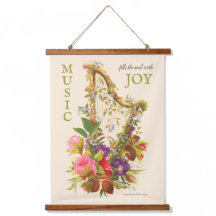 Prachtige  filmharp Music-citaat CC1218