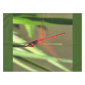 Prachtige firecracker Dragonfly Acrylverf Tafelkleed (Voorkant (Horizontaal))
