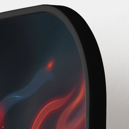 Prachtige Flame-boyant Firebird Hot Mandarin Duck Pickleball Paddle (Links Detail)