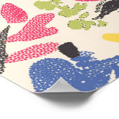 Prachtige  Floral-patronen in de vele soorten Poster (Hoek)