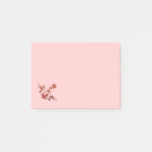 Prachtige Floral Post It Notes (Voorkant)