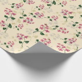 Prachtige florale naadloos patroon vergeet-me-not  cadeaupapier (Hoek)