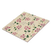 Prachtige florale naadloos patroon vergeet-me-not  tegeltje (Zijkant)