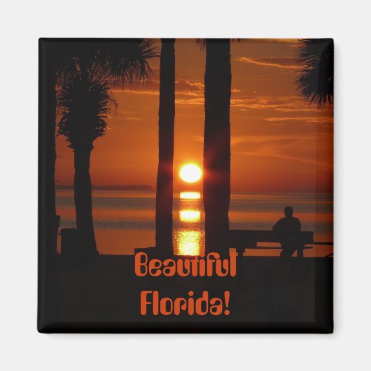 Prachtige Florida! Magneet (Voorkant)