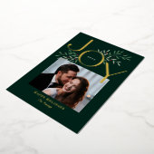 Prachtige Foil Kerstkaart Holiday kaart (Gedraaid)