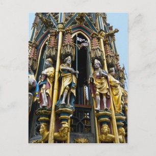 Prachtige fontein in Neurenberg Briefkaart