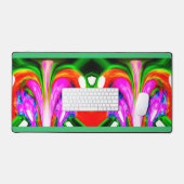 Prachtige fonteinen bureaumat (Keyboard & Muis)