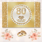 Prachtige foto, 80e verjaardag Gastenboek