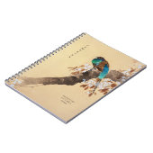 Prachtige foto-bloeiende boom  Japans Notitieboek (Linkerzijde)