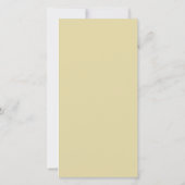 Prachtige foto Sympathy Memorial Dank u Bedankkaart (Achterkant)