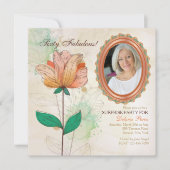 Prachtige foto uitnodiging (Voorkant)