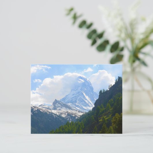 Prachtige foto van de Matterhorn Briefkaart (Staand voorkant)