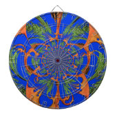 Prachtige foto van Hakuna Matata Fusion Designer Dartbord (Voorkant)