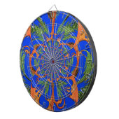 Prachtige foto van Hakuna Matata Fusion Designer Dartbord (Voorkant Rechts)