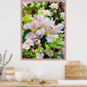 Prachtige foto van Malus asiatica Poster (Keuken)