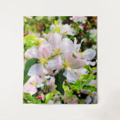 Prachtige foto van Malus asiatica Wandkleed (Voorkant)