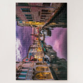 Prachtige foto van Venice Italië - Sunset Foto Legpuzzel (Verticaal)