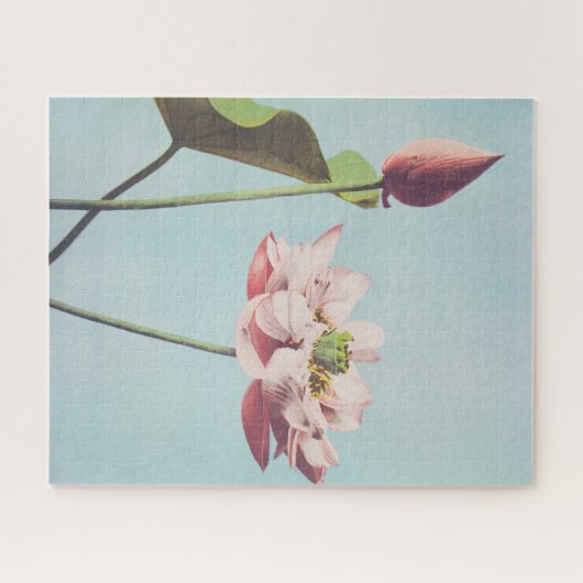 Prachtige fotomechanische prints van Lotus Flowers Legpuzzel (Horizontaal)