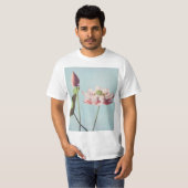 Prachtige fotomechanische prints van Lotus Flowers T-shirt (Voorkant volledig)