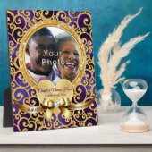 Prachtige foto's Jubileum Plaques Fotoplaat (Zijkant)