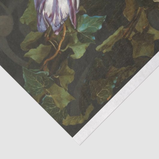 Prachtige  Franse Florals-ontslagpapier Tissuepapier (Detail)