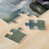 Prachtige Franse kasteel Waterverf puzzel (Zijkant)