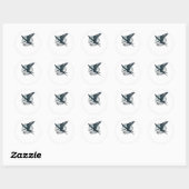 Prachtige Frigatebird 3 Sticker (Vel)