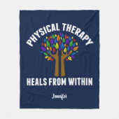Prachtige fysische therapie Inspirerend Quote PT Fleece Deken (Voorkant)