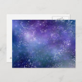 Prachtige Galaxy Briefkaart (Voorkant / Achterkant)