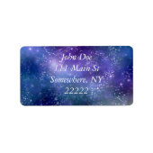 Prachtige Galaxy Etiket (Voorkant)