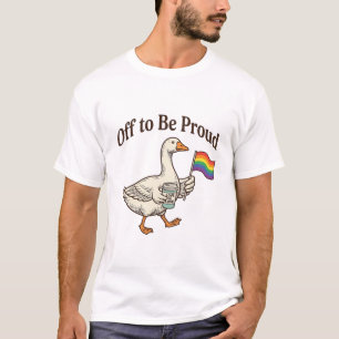 Prachtige Gans Pride Parade Vintage Shirt Ontwerp_