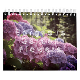 Prachtige Garden Flowers Kalender