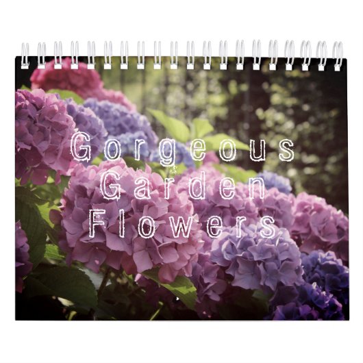 Prachtige Garden Flowers Kalender (Hoes)