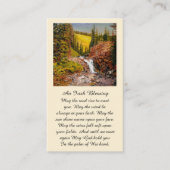 Prachtige Gebedsmonument Zegening Begrafenis Kaart Visitekaartje (Voorkant)