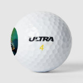 Prachtige gebogen fantasie piano golfballen (Logo)