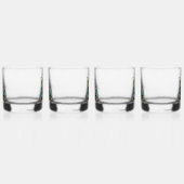 Prachtige gebogen fantasie piano whisky glas (Links)