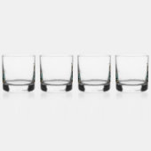 Prachtige gebogen fantasie piano whisky glas (Rechts)