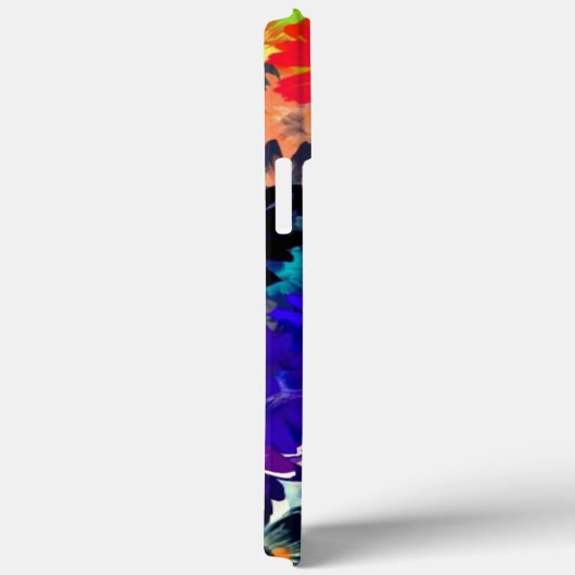 Prachtige gekleurde bloemen Case-Mate iPhone case (Achterkant / Rechts)