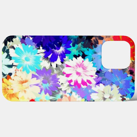 Prachtige gekleurde bloemen Case-Mate iPhone case (Achterkant (horizontaal))