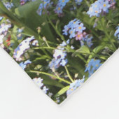 Prachtige gekleurde tulpen fleece deken (Hoek)