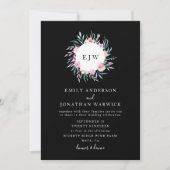 Prachtige, gekleurde ventilator, uitnodiging voor  (Voorkant)