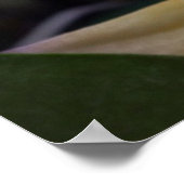 Prachtige Gele Exotic Orchid Poster (Hoek)