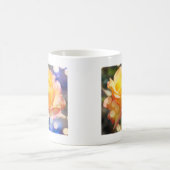 Prachtige gele rozenbloem. Florale fotografie Koffiemok (Center)