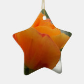 Prachtige gele rozenbloem fotografie. keramisch ornament (Rechts)