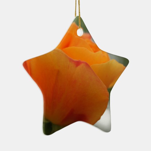 Prachtige gele rozenbloem fotografie. keramisch ornament (Rechts)