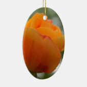 Prachtige gele rozenbloem fotografie. keramisch ornament (Rechts)