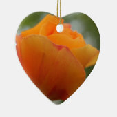 Prachtige gele rozenbloem fotografie. keramisch ornament (Rechts)