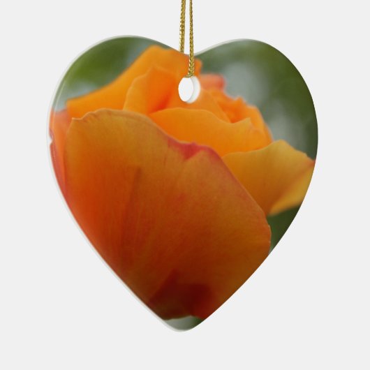 Prachtige gele rozenbloem fotografie. keramisch ornament (Rechts)