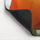 Prachtige gele rozenbloem fotografie. muismat (Hoek)