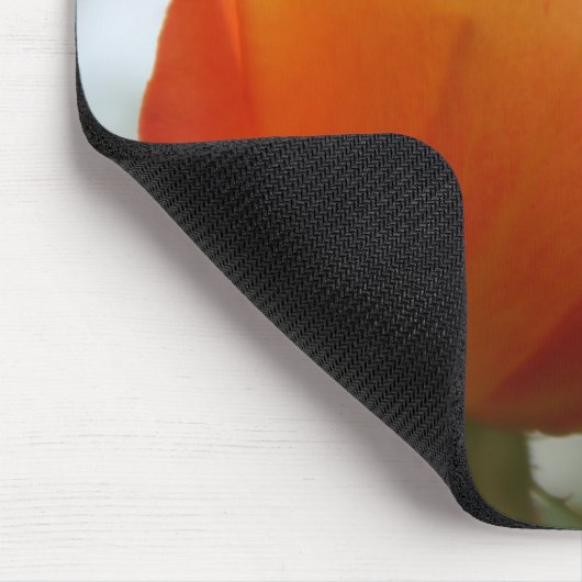 Prachtige gele rozenbloem fotografie. muismat (Hoek)